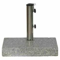 BAUHAUS Siena Garden Granitschirmständer 25 Kg, L X B: 45 X 28 Cm