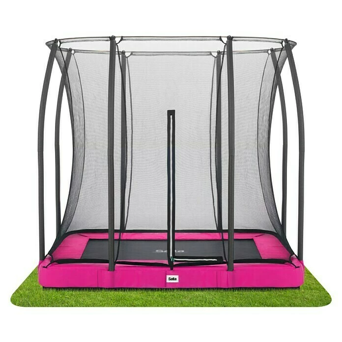 BAUHAUS Salta Trampolin Comfort Edition Ground 214 X 153 Cm, Pink 1 BAUHAUS Salta Trampolin Comfort Edition Ground 214 X 153 Cm, Pink