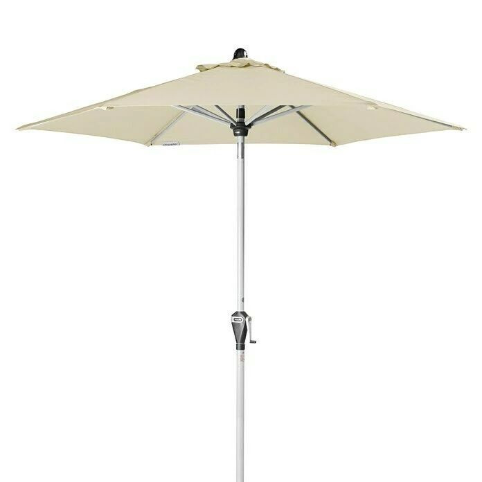 BAUHAUS Doppler Active Kurbelschirm Auto Tilt Natur, Durchmesser: 210 Cm 1 BAUHAUS Doppler Active Kurbelschirm Auto Tilt Natur, Durchmesser: 210 Cm
