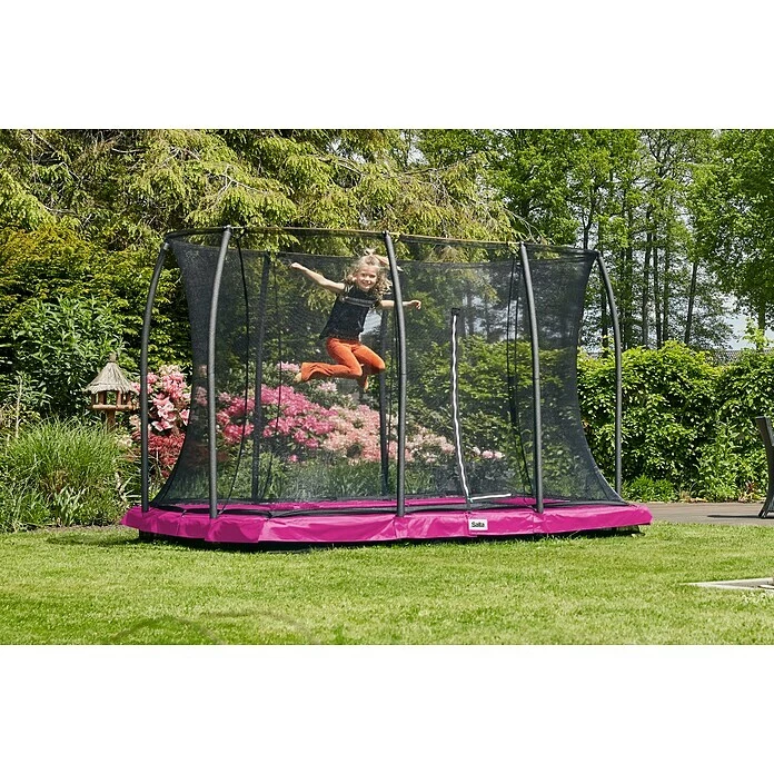 BAUHAUS Salta Trampolin Comfort Edition Ground 214 X 153 Cm, Pink 2 BAUHAUS Salta Trampolin Comfort Edition Ground 214 X 153 Cm, Pink – Bild 2