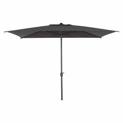 BAUHAUS Siena Garden Sonnenschirm Isa Anthrazit, L X B: 300 X 200 Cm