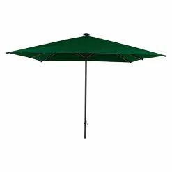 BAUHAUS Siena Garden Sonnenschirm Gastro Grün, L X B: 300 X 300 Cm