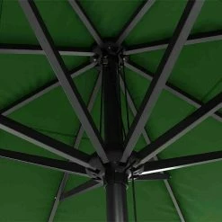 BAUHAUS Siena Garden Sonnenschirm Gastro Grün, L X B: 300 X 300 Cm -Bauhaus Shop 12 1506