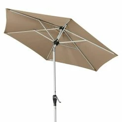 Alternative view of BAUHAUS Doppler Active Kurbelschirm Auto Tilt Greige, Durchmesser: 210 Cm