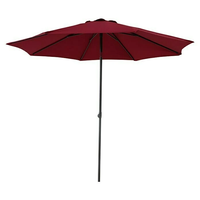 BAUHAUS Sunfun Sonnenschirm Torino Dahlienrot, Durchmesser: 270 Cm 1 BAUHAUS Sunfun Sonnenschirm Torino Dahlienrot, Durchmesser: 270 Cm