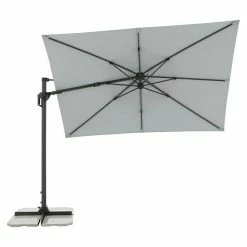 BAUHAUS Doppler Pendelschirm Active Pendel Green Edition Hellgrau, 210 X 310 Cm -Bauhaus Shop 12 1523