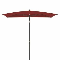 BAUHAUS Doppler Active Sonnenschirm Green Edition Bordeaux, 120 X 200 Cm