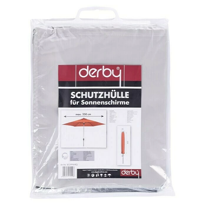 BAUHAUS Derby Schirm-Schutzhülle Polyester, Passend Für: Sonnenschirme Bis 250 Cm 1 BAUHAUS Derby Schirm-Schutzhülle Polyester, Passend Für: Sonnenschirme Bis 250 Cm
