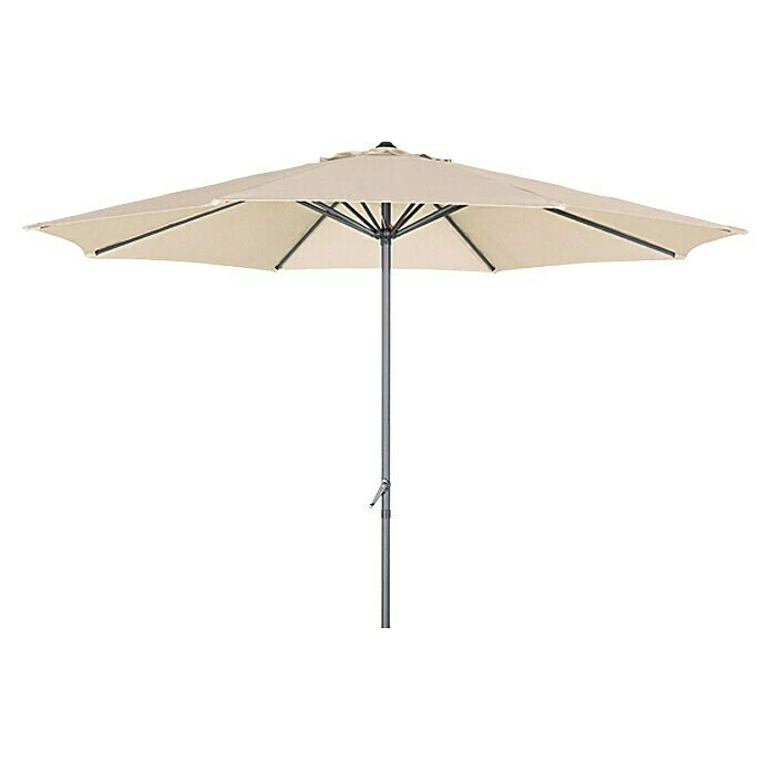 BAUHAUS Sunfun Marktschirm Trentino II Ecru, Durchmesser: 300 Cm 1 BAUHAUS Sunfun Marktschirm Trentino II Ecru, Durchmesser: 300 Cm
