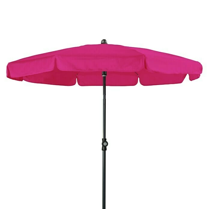 BAUHAUS Doppler Sunline Sonnenschirm Neo Fuchsia, Ø X H: 150 X 230 Cm 1 BAUHAUS Doppler Sunline Sonnenschirm Neo Fuchsia, Ø X H: 150 X 230 Cm