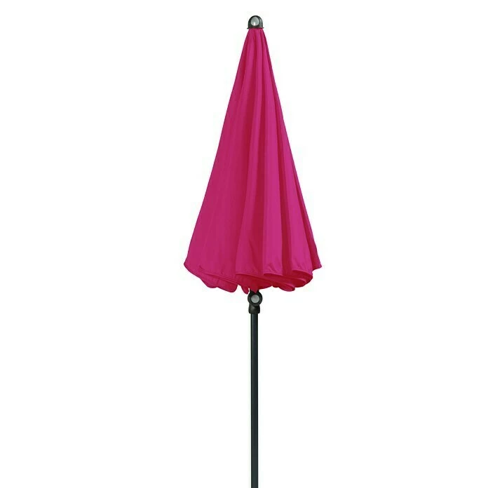 BAUHAUS Doppler Sunline Sonnenschirm Neo Fuchsia, Ø X H: 150 X 230 Cm 3 BAUHAUS Doppler Sunline Sonnenschirm Neo Fuchsia, Ø X H: 150 X 230 Cm – Bild 3