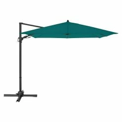 Bauhaus Shop 53 BAUHAUS Derby Pendelschirm DX Petrol, 276 X 276 Cm