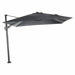 BAUHAUS Siena Garden Ampelschirm Sunset N+ Anthrazit, L X B: 300 X 300 Cm