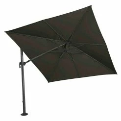 BAUHAUS Siena Garden Ampelschirm Alphawing N+ Schwarz-meliert, 300 X 300 Cm