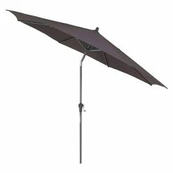 BAUHAUS Siena Garden Sonnenschirm Avio Anthrazit, Durchmesser: 300 Cm