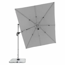 Alternative view of BAUHAUS Doppler Active Pendelschirm Hellgrau, 350 X 260 Cm