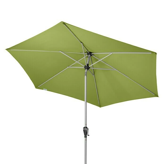 BAUHAUS Doppler Active Kurbelschirm Auto Tilt Fresh Green, Durchmesser: 280 Cm 1 BAUHAUS Doppler Active Kurbelschirm Auto Tilt Fresh Green, Durchmesser: 280 Cm
