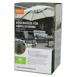 BAUHAUS Siena Garden Schirmständer Earthbase 28 X 28 Cm, Passend Für: Alle Siena Garden Ampelschirm-Modelle, Schwarz -Bauhaus Shop 12 1672