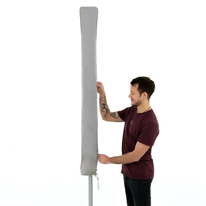 BAUHAUS Derby Schirm-Schutzhülle Passend Für: Sonnenschirme Bis 350 Cm 2 BAUHAUS Derby Schirm-Schutzhülle Passend Für: Sonnenschirme Bis 350 Cm – Bild 2
