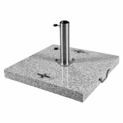 BAUHAUS Granitschirmständer 95 Kg, L X B: 70 X 70 Cm