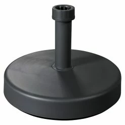 BAUHAUS Doppler Schirmständer Rund Befüllbar, Ø X H: 45 X 11 Cm, Anthrazit