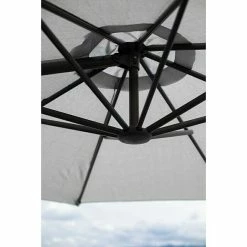 BAUHAUS Sunfun Ersatz-Bezug Monaco Hellgrau, Passend Für: Sunfun Ampelschirmgestell Monaco Ø 300 Cm -Bauhaus Shop 12 1731