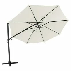 BAUHAUS Sunfun Melina Schirmbezug Natur, Durchmesser: 400 Cm, Passend Für: Sunfun Ampelschirmgestell Melina Ø 400 Cm -Bauhaus Shop 12 1759