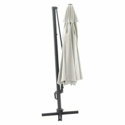 BAUHAUS Sunfun Melina Schirmbezug Natur, Durchmesser: 400 Cm, Passend Für: Sunfun Ampelschirmgestell Melina Ø 400 Cm -Bauhaus Shop 12 1760