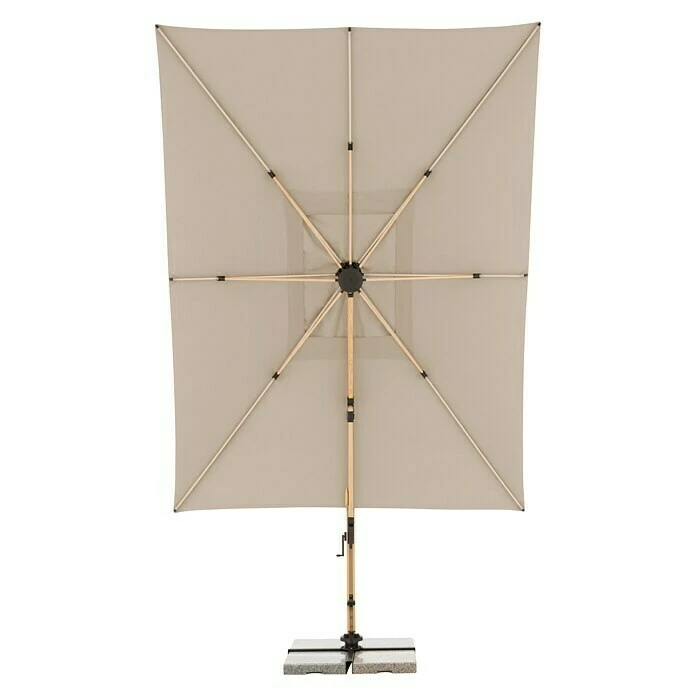 BAUHAUS Doppler Alu Wood Pendelschirm Ultra XL Natur, 300 X 400 Cm 4 BAUHAUS Doppler Alu Wood Pendelschirm Ultra XL Natur, 300 X 400 Cm – Bild 4