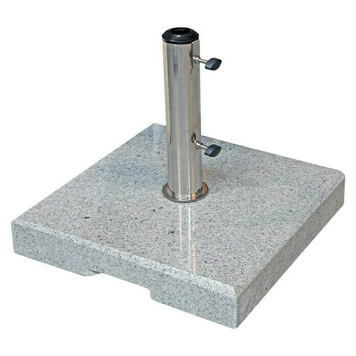 BAUHAUS Derby Granitschirmständer 32 Kg, 45 X 45 Cm 1 BAUHAUS Derby Granitschirmständer 32 Kg, 45 X 45 Cm