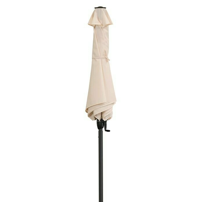 BAUHAUS Derby Basic Lift Sonnenschirm Neo Natur, Durchmesser: 180 Cm 3 BAUHAUS Derby Basic Lift Sonnenschirm Neo Natur, Durchmesser: 180 Cm – Bild 3