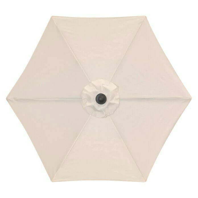BAUHAUS Derby Basic Lift Sonnenschirm Neo Natur, Durchmesser: 180 Cm 4 BAUHAUS Derby Basic Lift Sonnenschirm Neo Natur, Durchmesser: 180 Cm – Bild 4