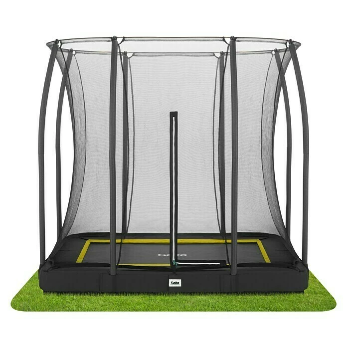BAUHAUS Salta Trampolin Comfort Edition Ground 214 X 153 Cm, Schwarz 1 BAUHAUS Salta Trampolin Comfort Edition Ground 214 X 153 Cm, Schwarz