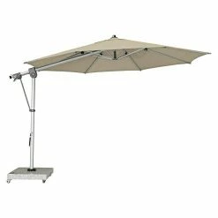 BAUHAUS Doppler Expert Pendelschirm Sand, 350 Cm