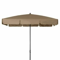 BAUHAUS Doppler Sunline Sonnenschirm Waterproof Neo Greige, 185 X 120 Cm
