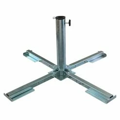 BAUHAUS Siena Garden Schirmständer Stahl, Passend Für: Betonplatten 50 X 50 Cm