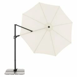 Alternative view of BAUHAUS Derby Pendelschirm DX Natur, Durchmesser: 332 Cm