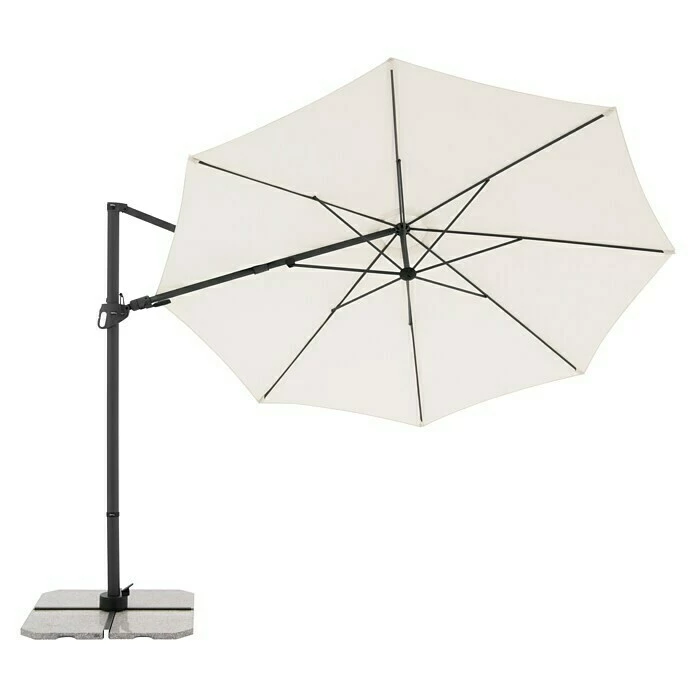 BAUHAUS Derby Pendelschirm DX Natur, Durchmesser: 332 Cm 4 BAUHAUS Derby Pendelschirm DX Natur, Durchmesser: 332 Cm – Bild 4