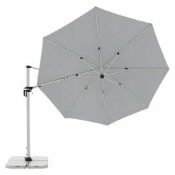 Alternative view of BAUHAUS Doppler Active Pendelschirm Hellgrau, 370 Cm