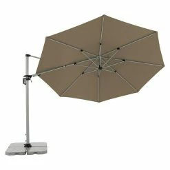 Alternative view of BAUHAUS Doppler Active Pendelschirm Greige, 370 Cm