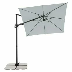 BAUHAUS Derby Pendelschirm DX Hellgrau, 210 X 210 Cm 10 BAUHAUS Derby Pendelschirm DX Hellgrau, 210 X 210 Cm -Bauhaus Shop 12 1893