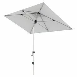 Alternative view of BAUHAUS Doppler Expert Kurbelschirm Auto Tilt Hellgrau, 140 X 220 Cm
