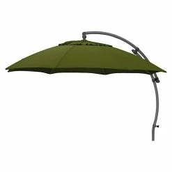 BAUHAUS Sun Garden Ampelschirm Easy Sun Grün, Durchmesser: 375 Cm