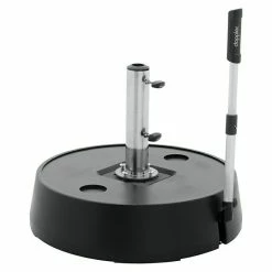 BAUHAUS Doppler Expert Schirmständer Rund Easy Move Switch 50 Kg