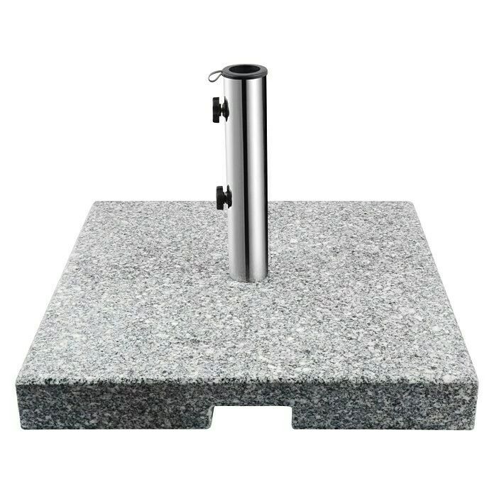 BAUHAUS Sunfun Granitschirmständer Korinth 60 Kg, 50 X 50 Cm 1 BAUHAUS Sunfun Granitschirmständer Korinth 60 Kg, 50 X 50 Cm