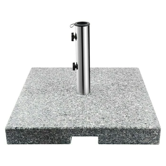 BAUHAUS Sunfun Granitschirmständer Korinth 60 Kg, 50 X 50 Cm 2 BAUHAUS Sunfun Granitschirmständer Korinth 60 Kg, 50 X 50 Cm – Bild 2