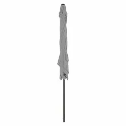 BAUHAUS Derby Sonnenschirm Push Up Basic Hellgrau, 210 X 210 Cm -Bauhaus Shop 12 1948