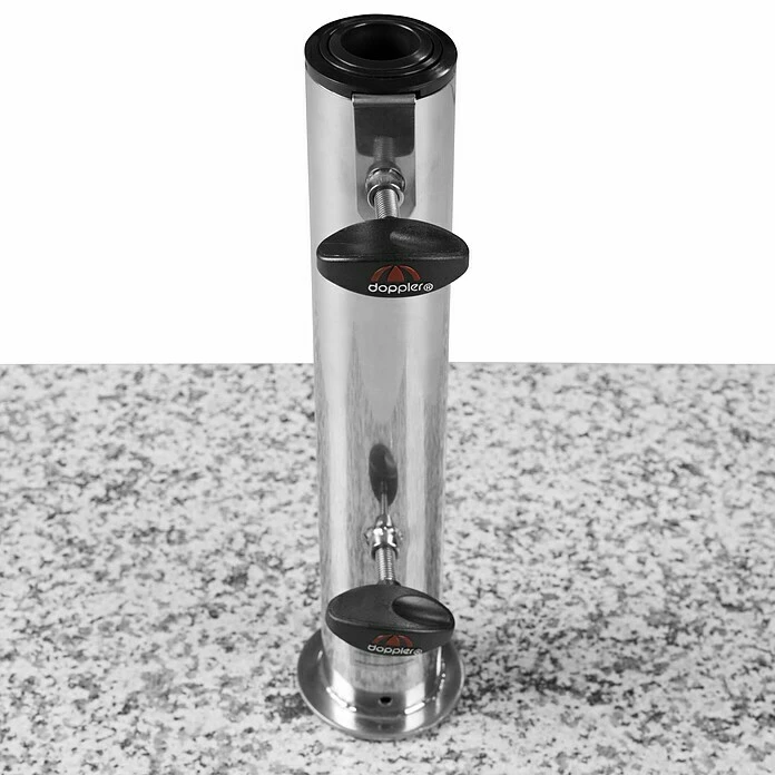 BAUHAUS Doppler Active Granitschirmständer Trolley 49,5 Kg, 45 X 45 Cm 3 BAUHAUS Doppler Active Granitschirmständer Trolley 49,5 Kg, 45 X 45 Cm – Bild 3