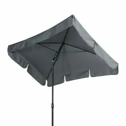 Alternative view of BAUHAUS Doppler Sunline Sonnenschirm Waterproof Neo Anthrazit, 225 X 120 Cm
