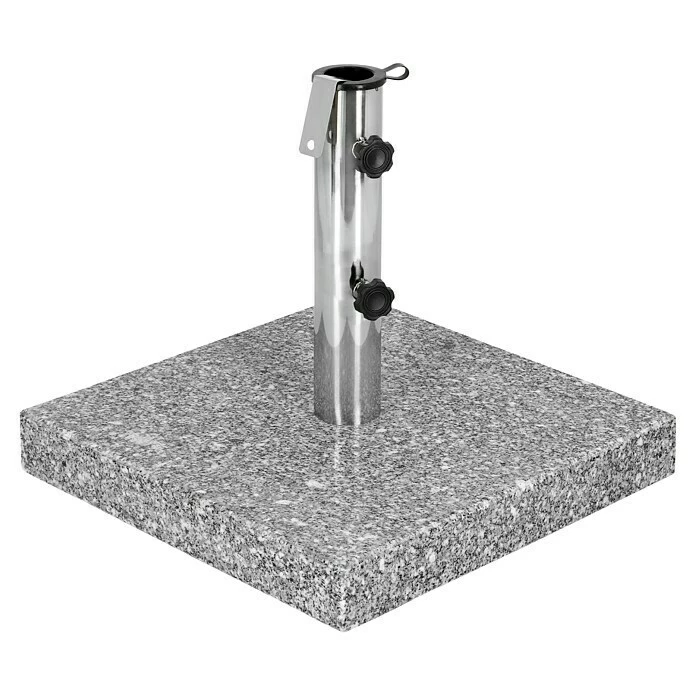 BAUHAUS Sunfun Granitschirmständer Florenz 25 Kg, 45 X 45 Cm 1 BAUHAUS Sunfun Granitschirmständer Florenz 25 Kg, 45 X 45 Cm